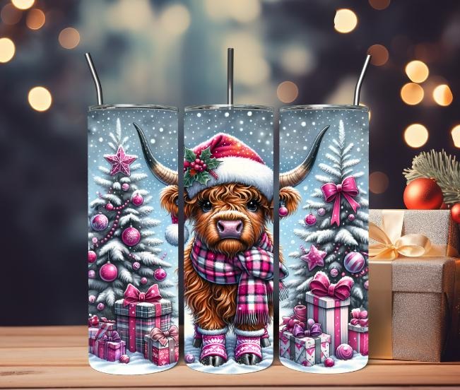 Highland Christmas Tumbler T-Shirts, Hoodie, Sweatshirt | DripVista.com