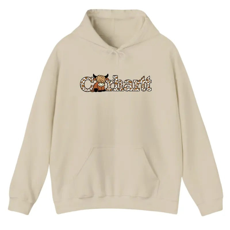 Highlands Hoodie, Cow Hoodie T-Shirt Gift For Farmers, For Women, Unisex Hoodie Sweatshirt | DripVista.com