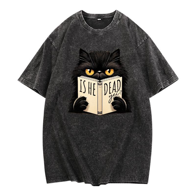 Hip - style Washed Statement Tee: Eye