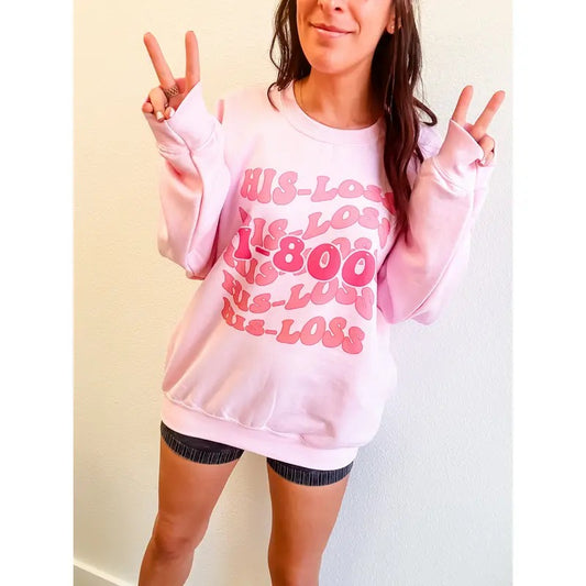 His Loss Graphic Top