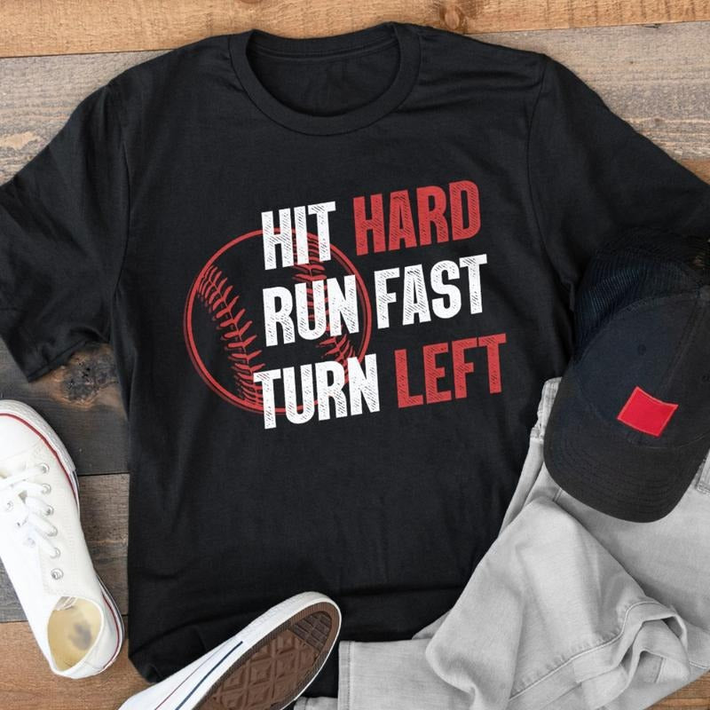 Hit Hard Run Fast Turn Left Spiky hair fighters Player T-Shirt Hoodie, Sweatshirt | DripVista.com