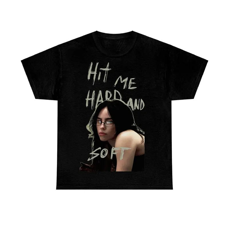Hit Me Hard And Soft Tee, Music 2025 Shirt Hoodie, Sweatshirt | DripVista.com