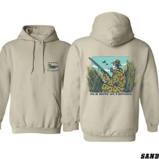 Old Row Outdoors Duck Hunt T-shirt/Hoddie - Christmas Hoodie - Cotton, Spandex Unisex Hoodie Classic Menswear