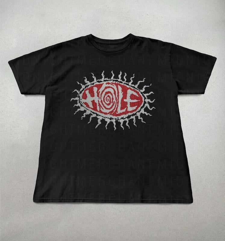 Hole Band T-shirt, Unisex Cotton Shirts, 90s band Shirt, Band graphic tees, Cute shirts, Trendy Shirts, Goth shirts, Retro Graphic tee