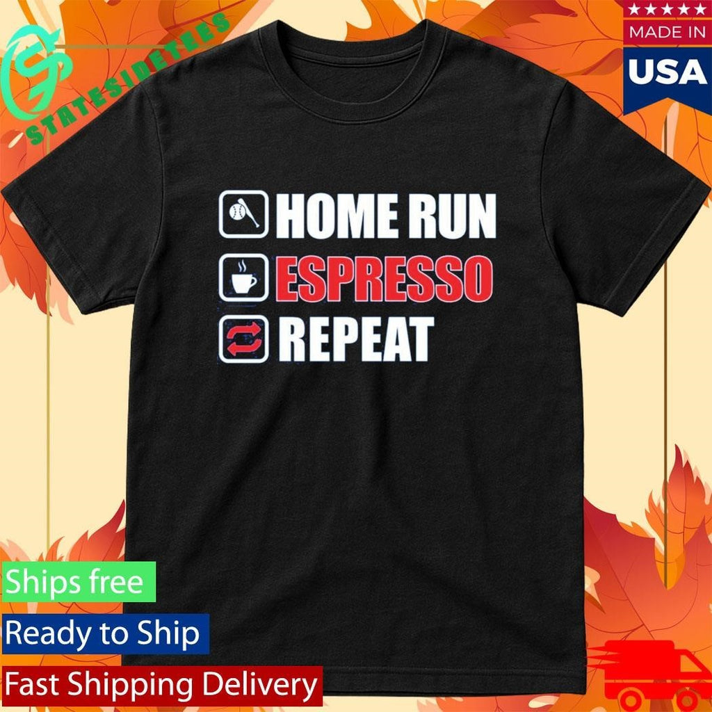 Home Run Espresso Repeat Shirt