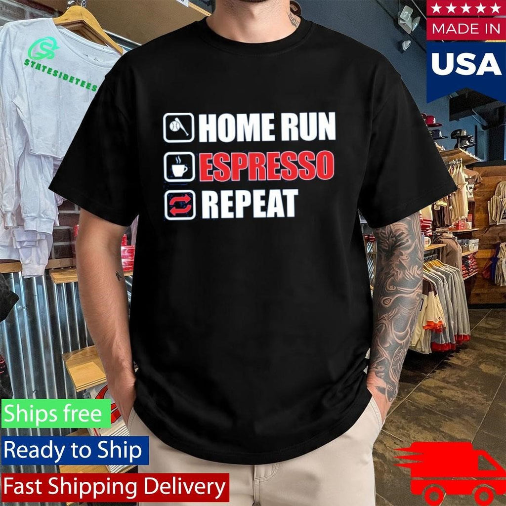 Home Run Espresso Repeat Shirt