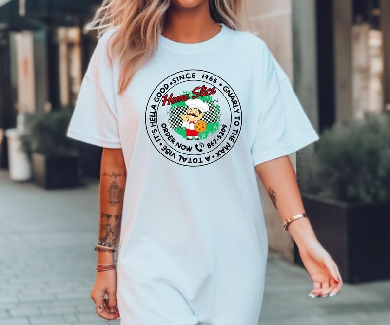 Home Slice Pizza Comfort colors Tee shirt Hoodie, Sweatshirt | DripVista.com