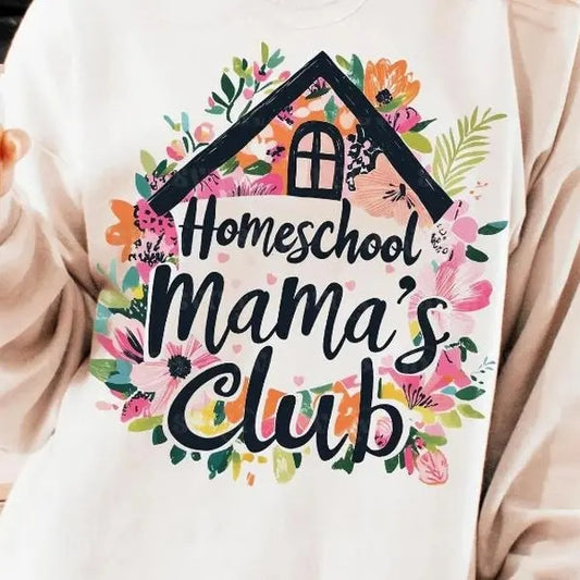 Homeschool Mom DTF Transfers - THIS IS NOT A SHIRT