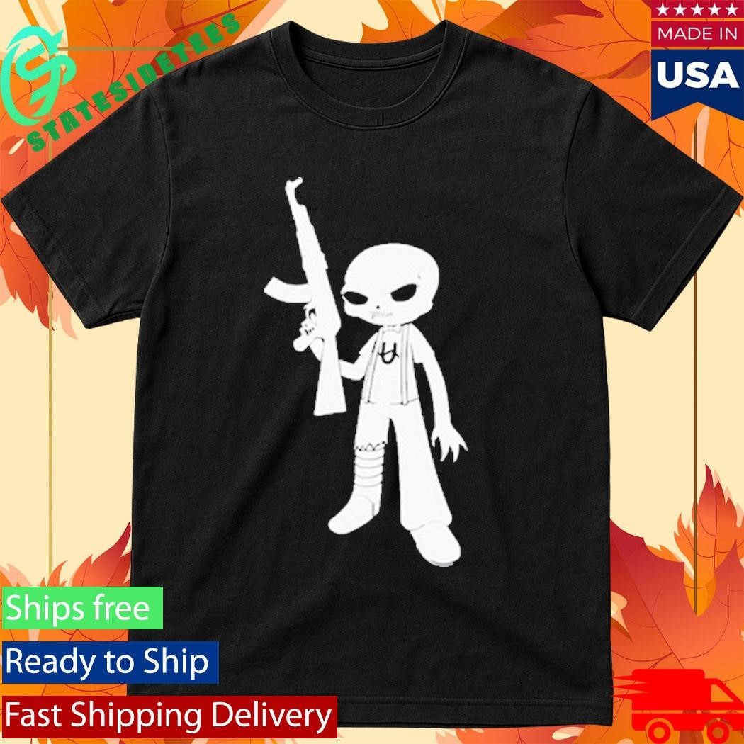 Homestuck Caliborn Silhouette Shirt