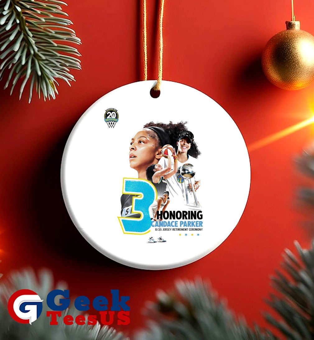 Honoring Candace Parker player Chicago Sky WNBA shirt