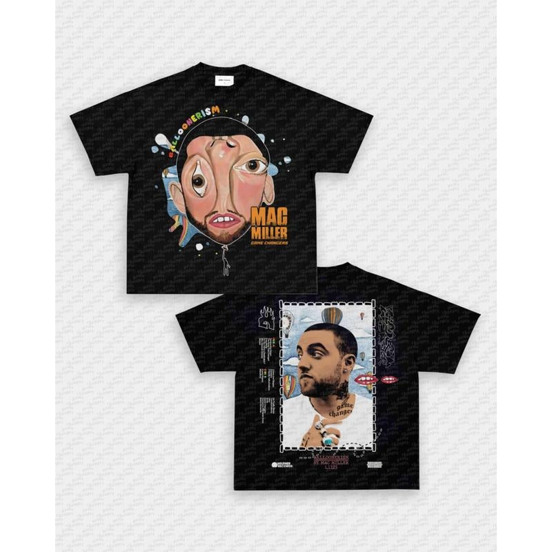 Balloonerism Tees - Mac Miller Tshirt/Sweatshirt/Hoodie 2 Sides, Music Fans, Music Tour, Gift For Fans, Graphic Tees, Printed Tees