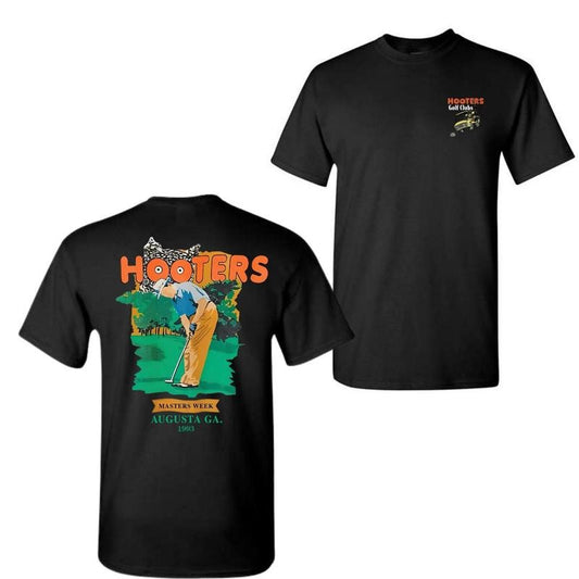 Hooters Golf Club Week 1993 Golf 2 Side T-shirt, For Men and Women, Trendy T-shirt Cotton Fashion