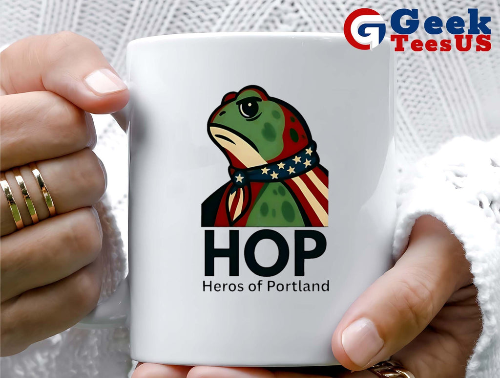 Hop Heros of Portland Frog shirt