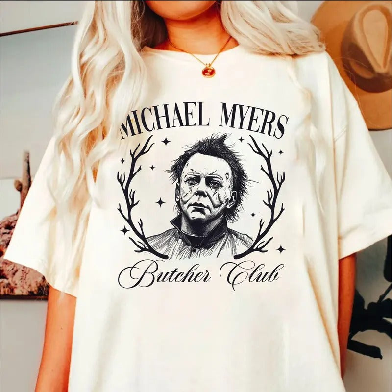 Horror Halloween Shirt, Halloween Tee, Retro Halloween Tshirt, Scary Movie Tee, Horror , Horror Characters Tee, Viral...