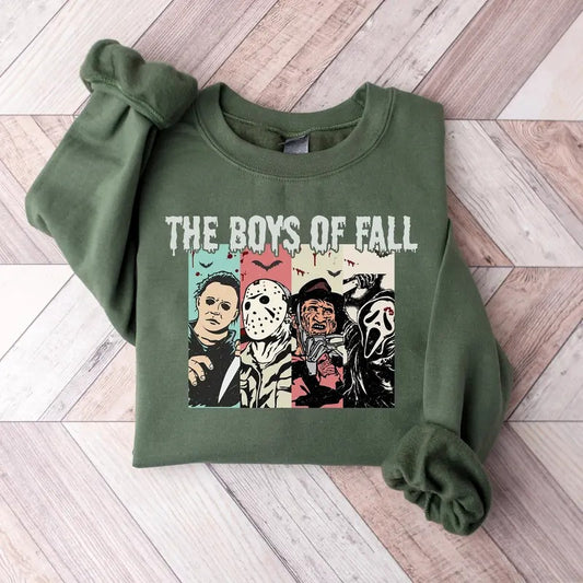 Horror Movies Charracters Shirt, Spooky Movies Halloween Shirt, Halloween Sweatshirt, Boys of Hell Shirt, Spooky Sweatshirt, Halloween Gift