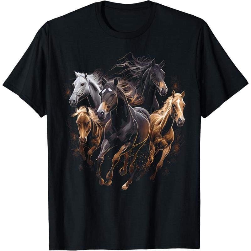 Horses Collage Horse Lover Graphic for Men Women Boys Girls T-Shirt made in usa Hoodie, Sweatshirt | DripVista.com