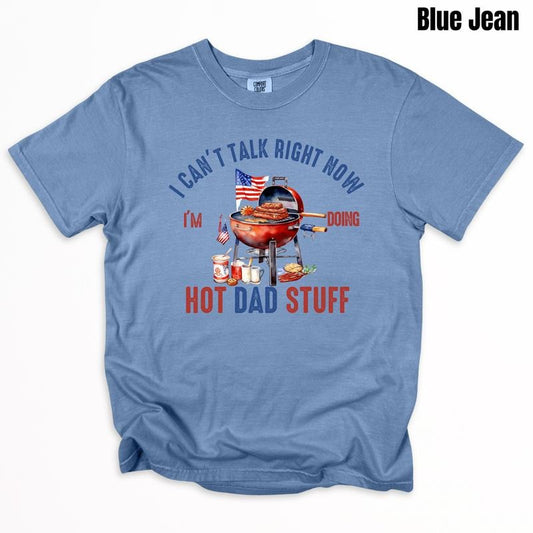Hot Dad Stuff Comfort Colors T-Shirt 'NLB'