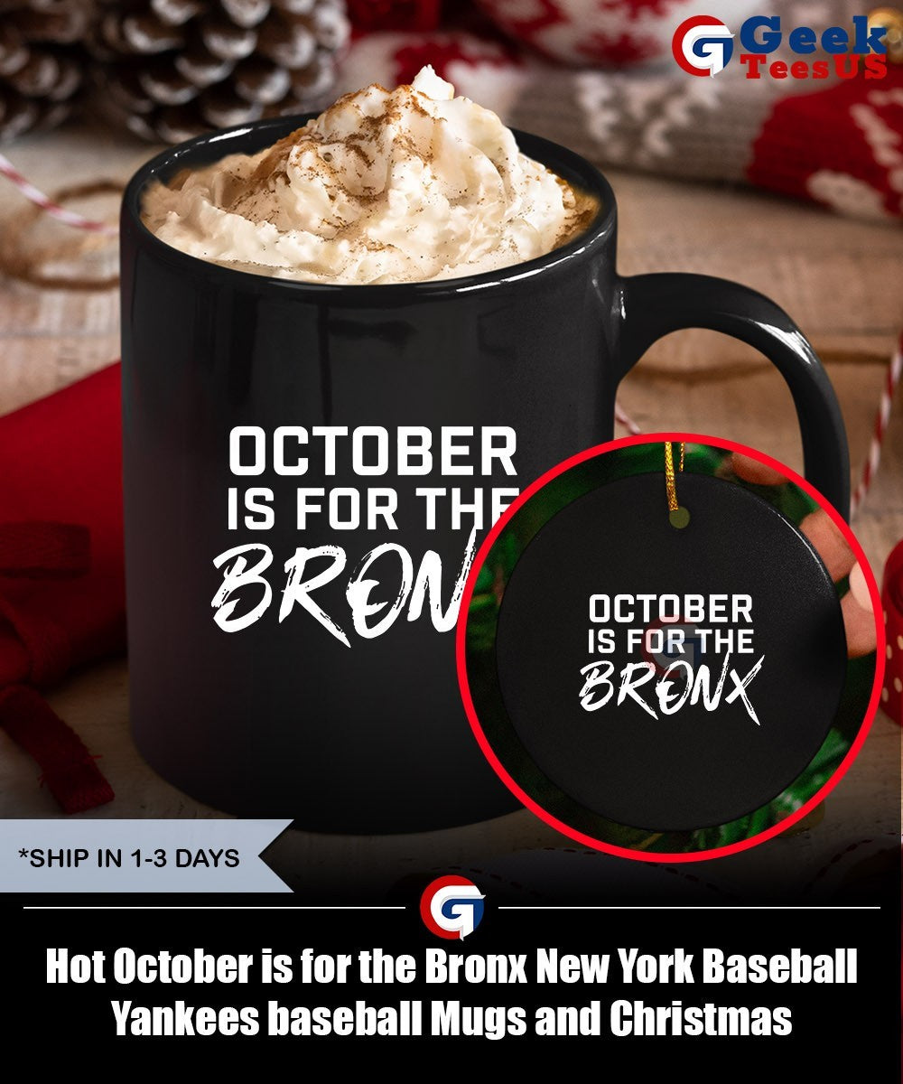 October is for the Bronx New York Baseball Yankees baseball shirt