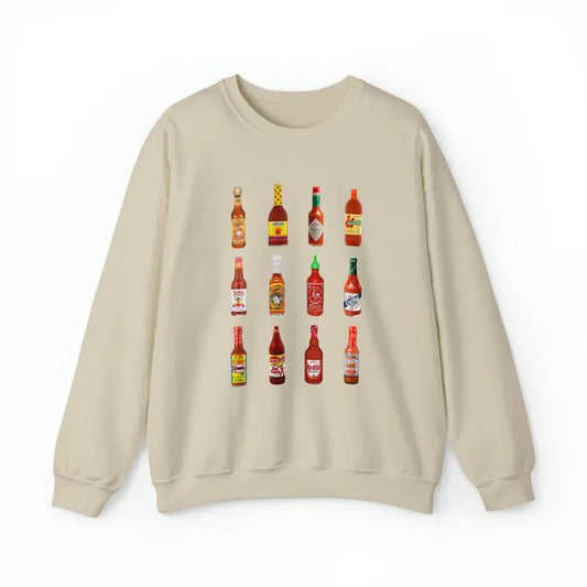 Hot Sauce Sweatshirt, Hot Sauces Lovers Hoodie, Hot Sauce Gift Shirt