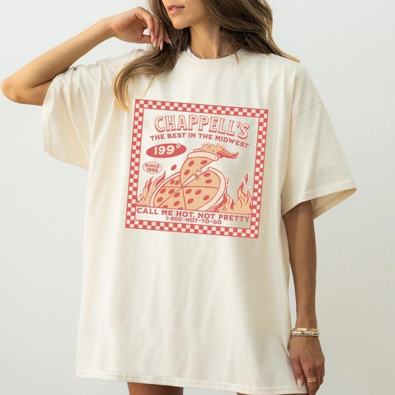 Hot To Go Chappel Shirt,  Chappell's Pizza Midwest Princess Tour Hoodie, Sweatshirt | DripVista.com