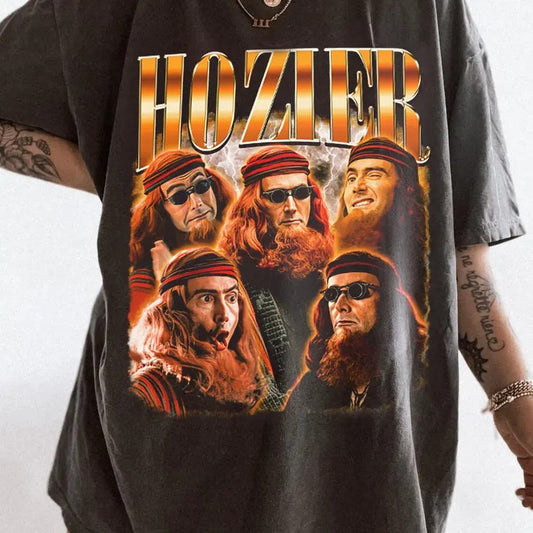Hozier Crowley Shirt, Hozier Music Shirt, No Grave Can Hold My Body Down, Hozier In A Week Shirt, Hozier Unisex Gift, Gift for Fan, Gift for men and women