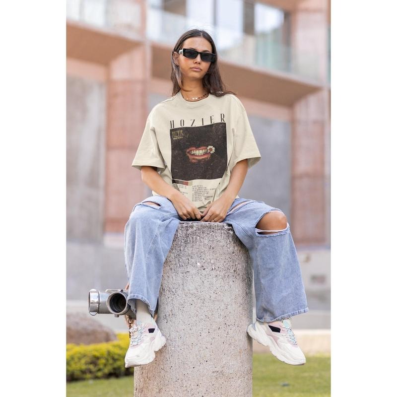 Hozier Unreal Unearth Album Tee Bootleg Tour Merch Retro Vintage