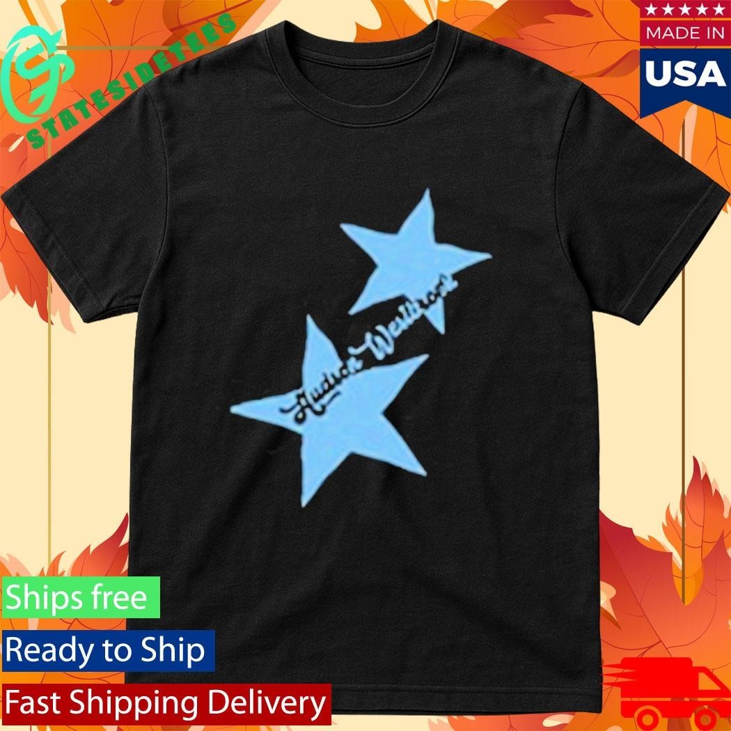 Hudson Westbrook Blue Star Black Comfort Colors Shirt