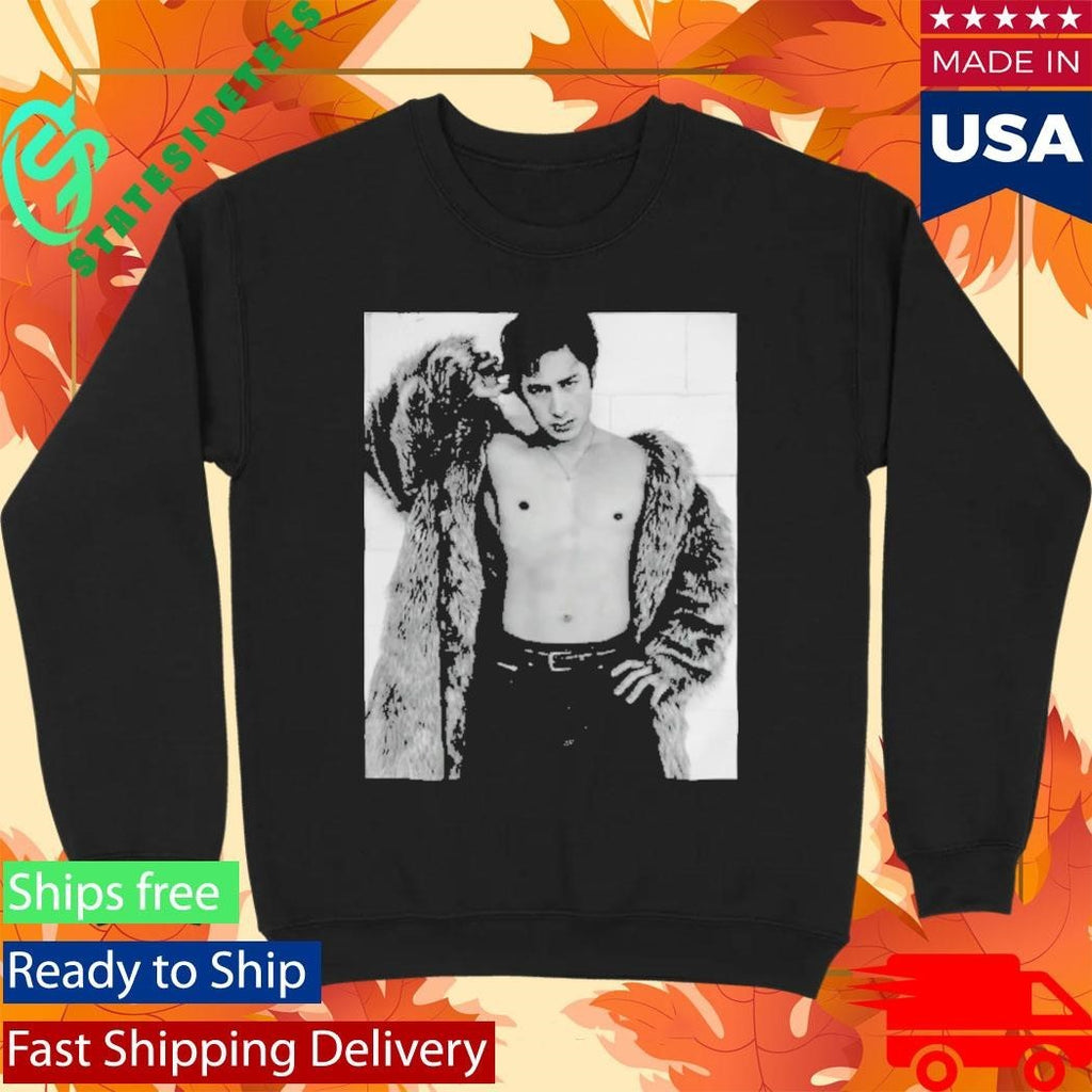 Hudson Williams Fur Coat Shirt
