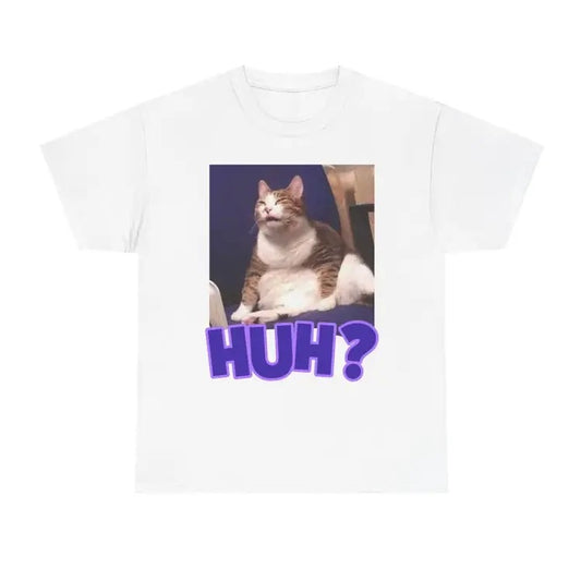 Huh Cat Meme T-shirt, Funny cat Meme shirt, gift for cat Lovers T-shirt, Huh Cat Funny Tshirt