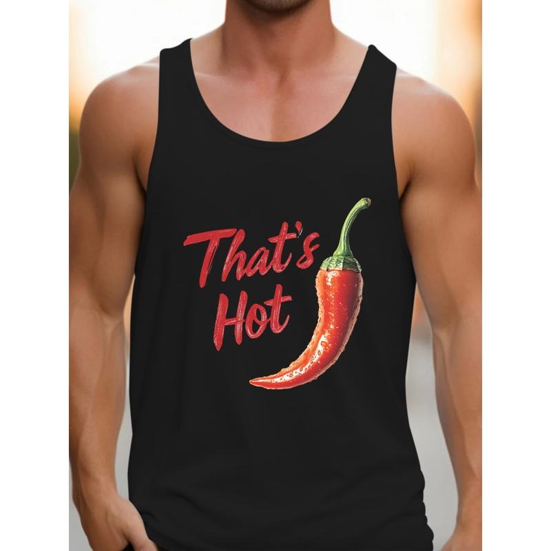 Humorous Vest: "That'WB shield Hot" Chili Pepper Design for WB shield Light - hearted Look T-Shirts, Hoodie, Sweatshirt