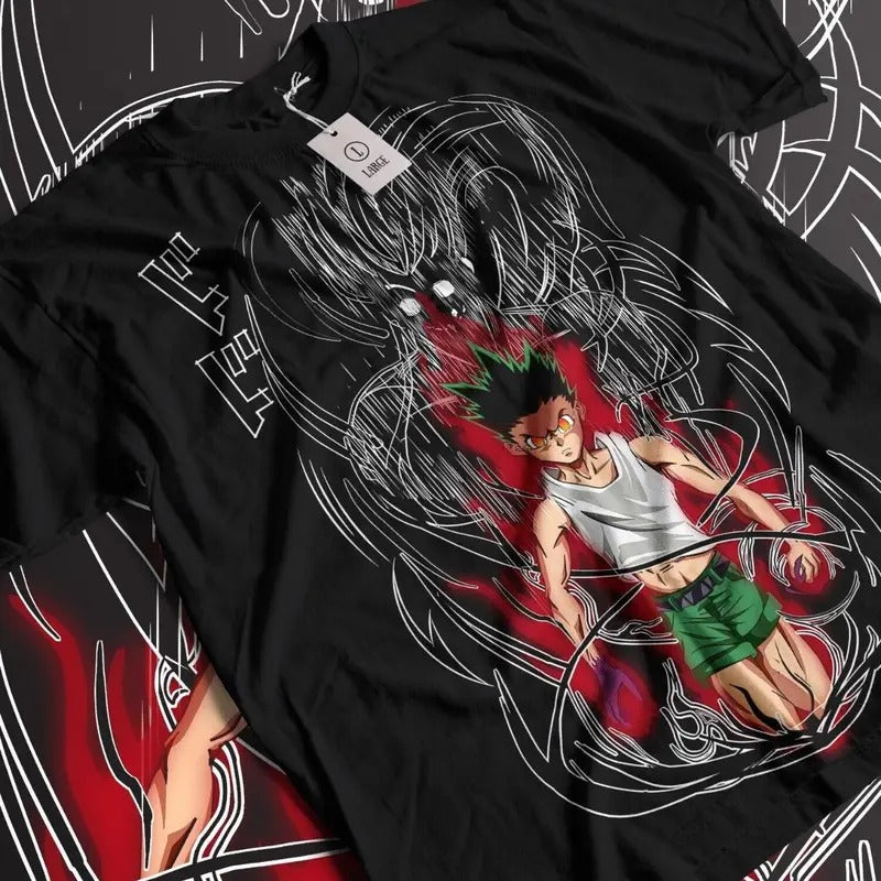 Hunter Anime T-shirt, Anime Graphic Shirt, Gon Anime, All Sizes Sweatshirt, Hoodie, Comfort Colors