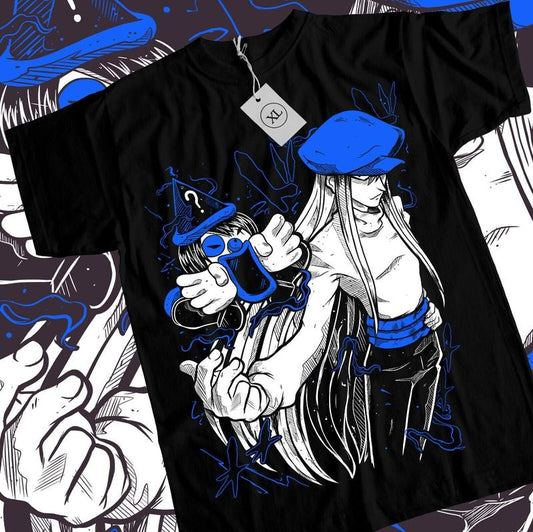 Hunter X Hunter Kite T-Shirt S-4XL Anime Manga HxH Black T-Shirt S-4XL,All Size