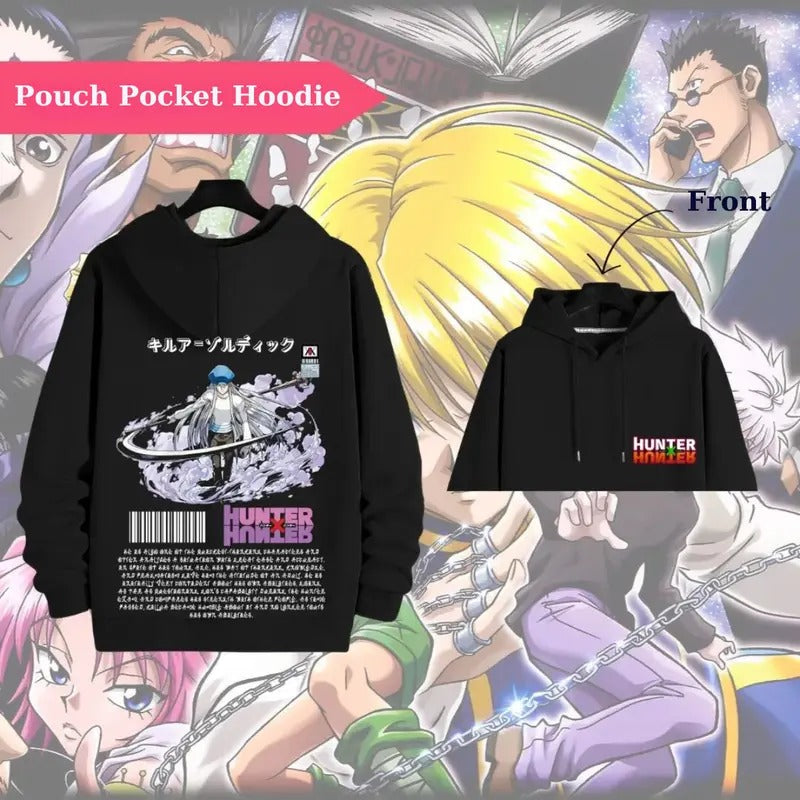 Hunter x Hunter Kaito 2 sides Hoodie and T-Shirt - Vintage Anime Design, All Sizes, Unisex Sweatshirt | DripVista.com