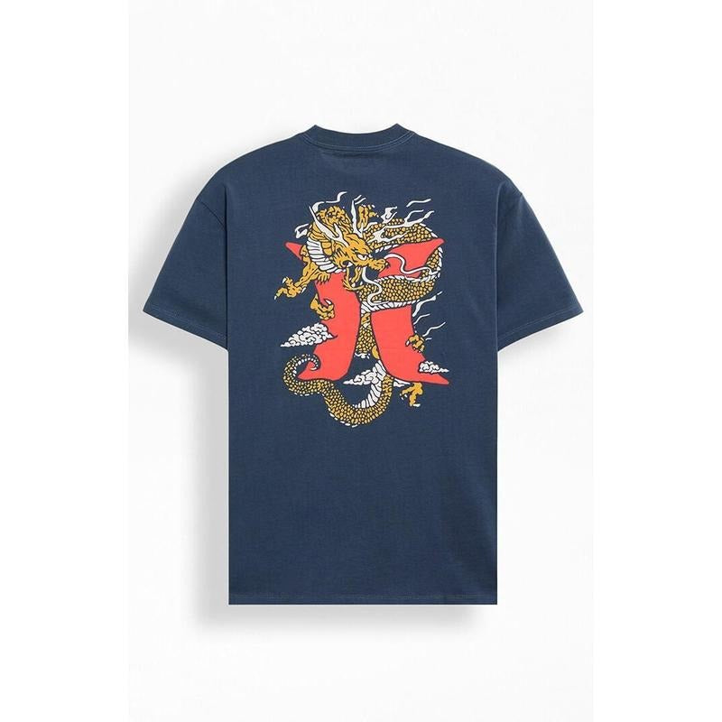 Hurley Men's Dragon Lagoon T-Shirt - Multicolor Hoodie, Sweatshirt | DripVista.com
