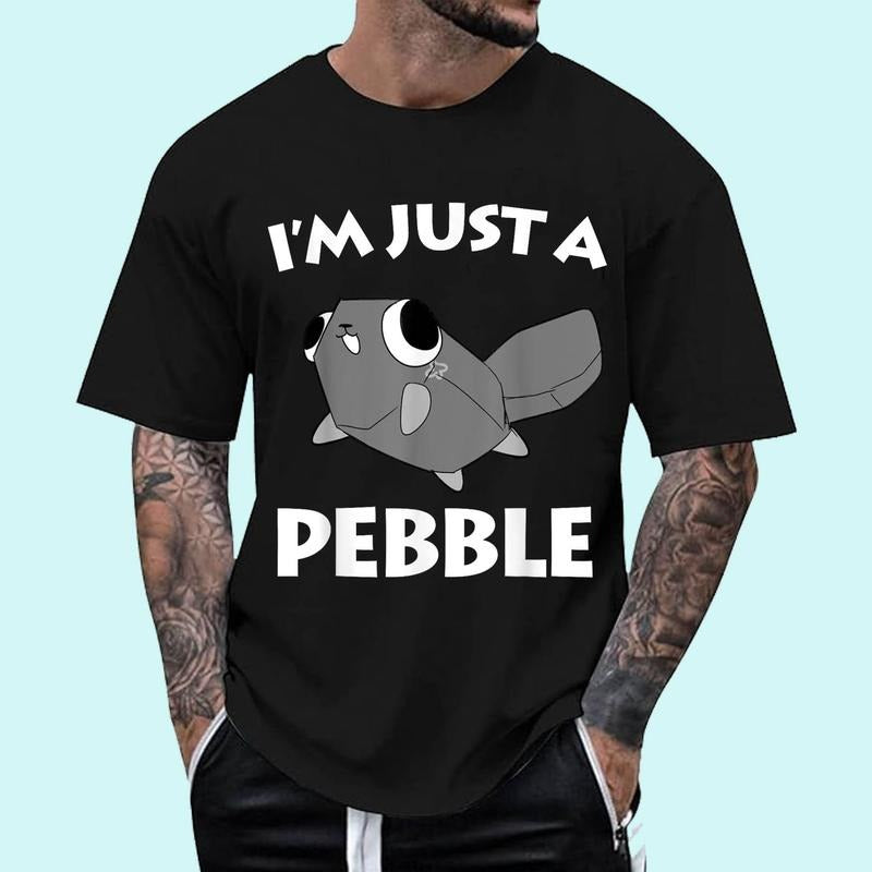 I''m Just a Pebble Unisex T-Shirt, Cotton 100%, Top Trending Fashion Hoodie, Sweatshirt | DripVista.com