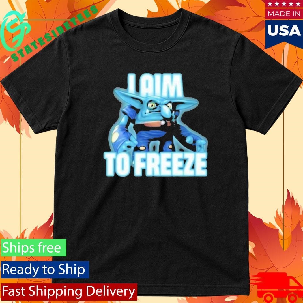 I Aim To Freeze Chill Bill Skylanders Shirt