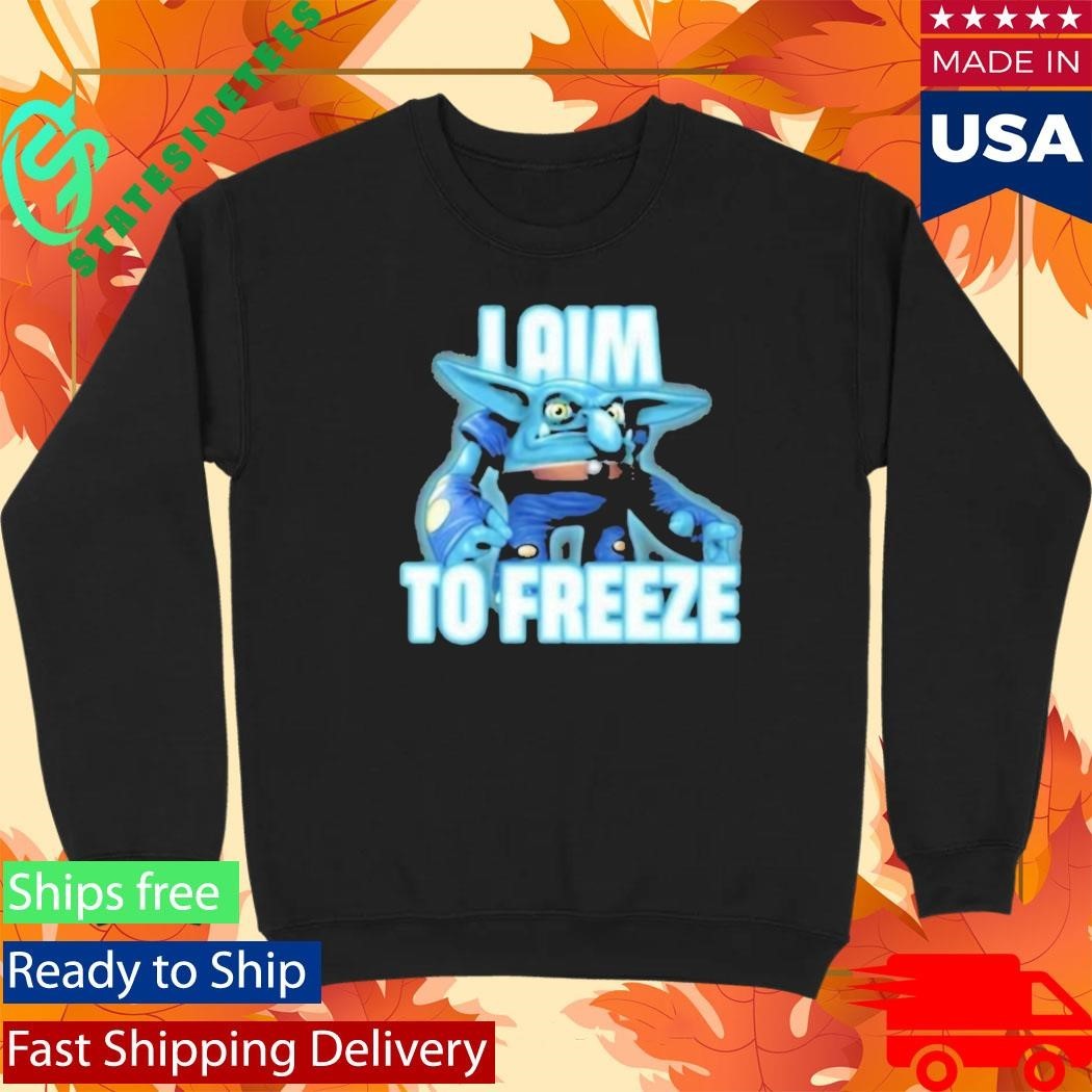 I Aim To Freeze Chill Bill Skylanders Shirt