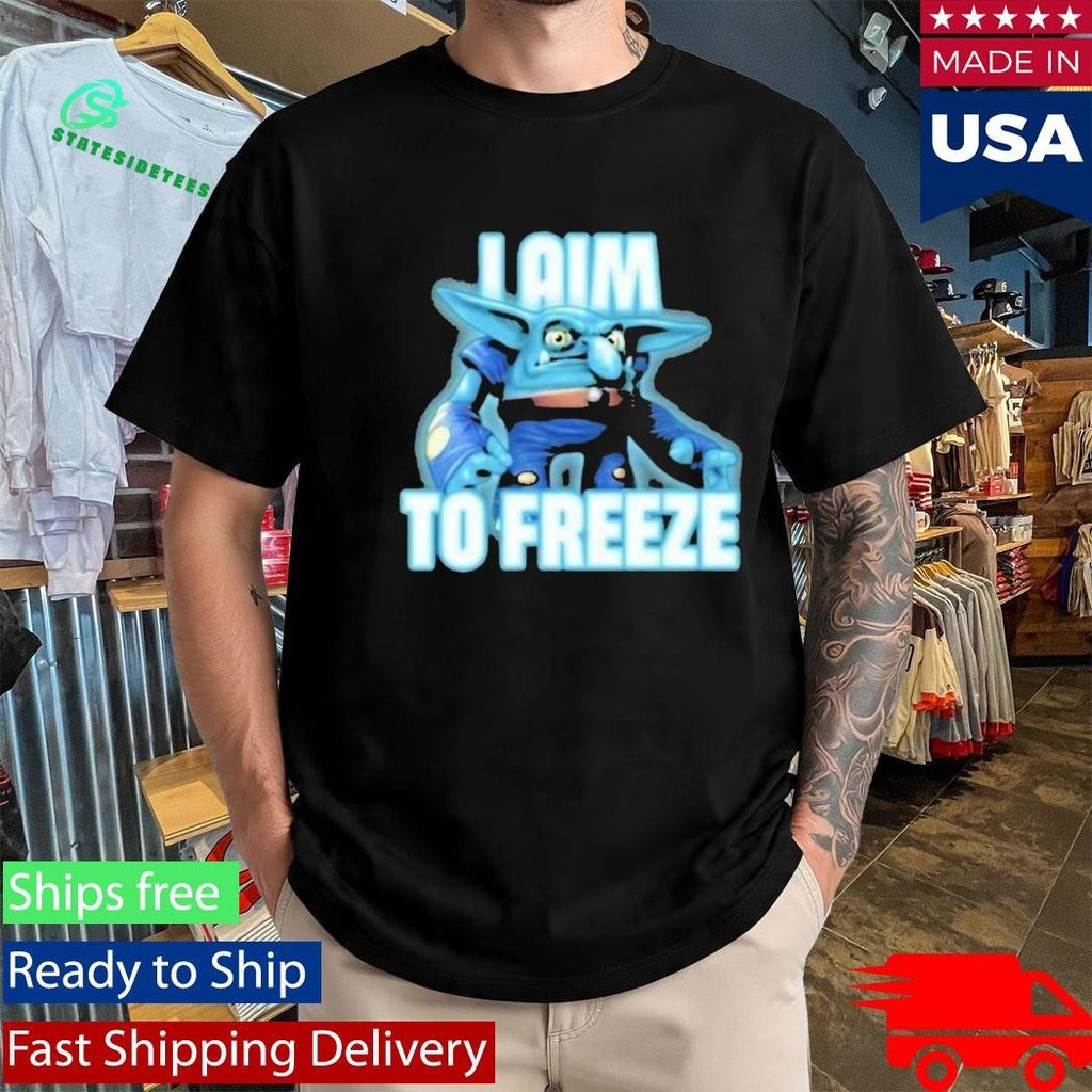 I Aim To Freeze Chill Bill Skylanders Shirt