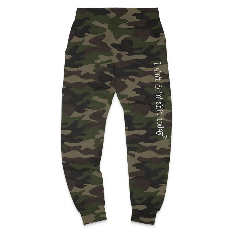 I Ain't Doin' Shit Today Joggers T-Shirts, Hoodie, Sweatshirt | DripVista.com