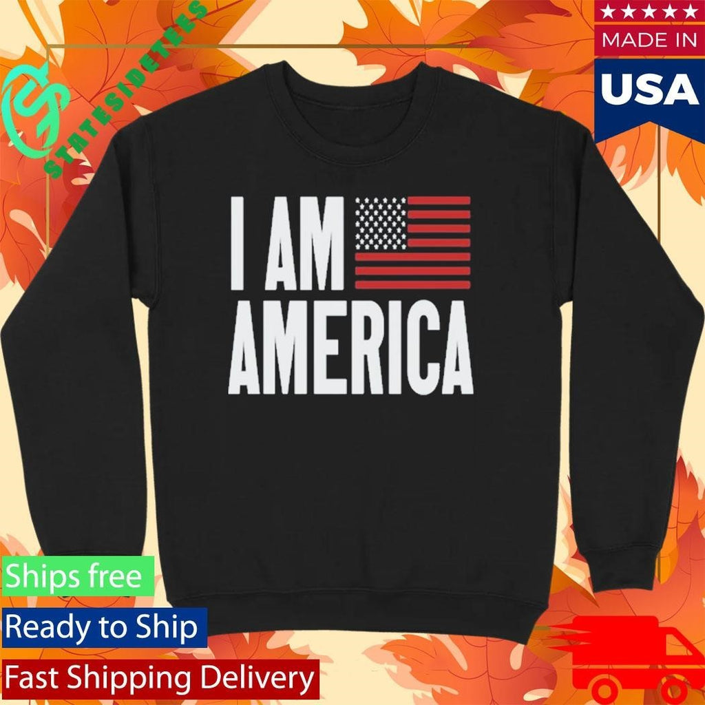 I Am America Flag Shirt
