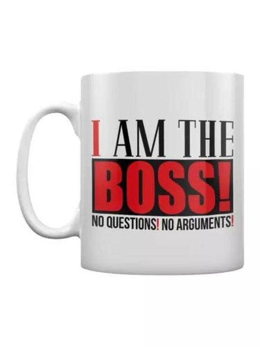 I Am The Boss Mug, Best Gift For Boss, Friends, Co-worker Coffee Mug Trendy