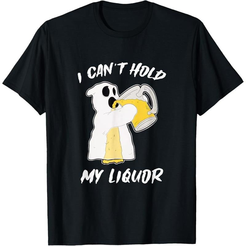 I Can't Hold My Liquor Ghost Halloween Beer T-Shirt  made in us Hoodie, Sweatshirt | DripVista.com