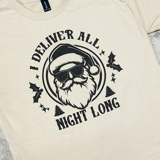 I Deliver Graphic Top