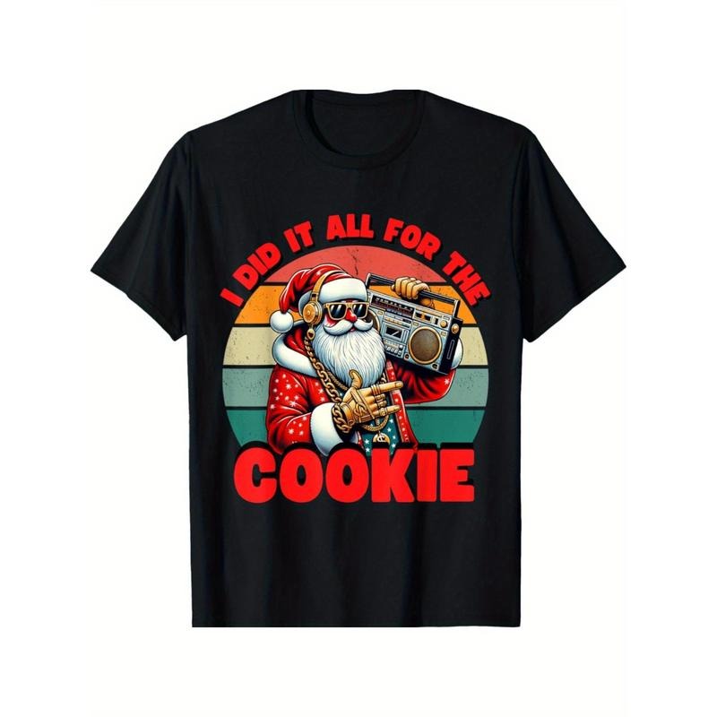 I Did It All For The Cookie Funny Santa Funny Christmas T-Shirt made in usastyle{n002}2 Hoodie, Sweatshirt | DripVista.com