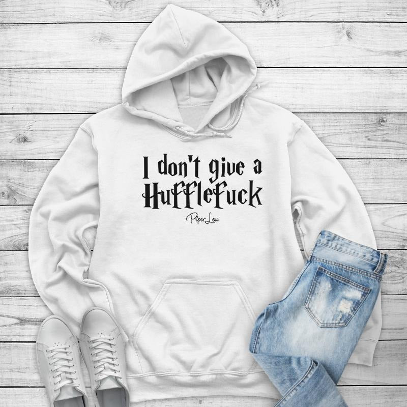 I Don't Give A Huffle Hoodie, Printed in the USA hoodie #funny #cute #girly T-Shirts, Sweatshirt | DripVista.com