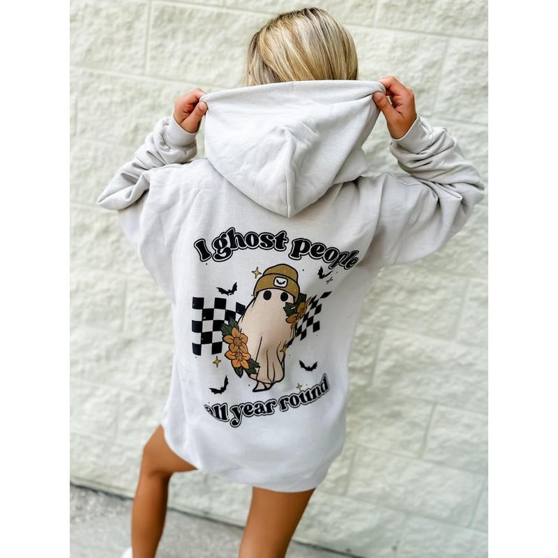 I Ghost People Graphic Hoodie