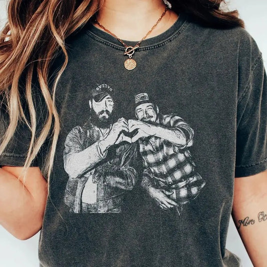 I Had Some Help shirt, Country Music shirt, Posty Wallen shirt, It takes two to break a heart in two shirt Unisex T-Shirt