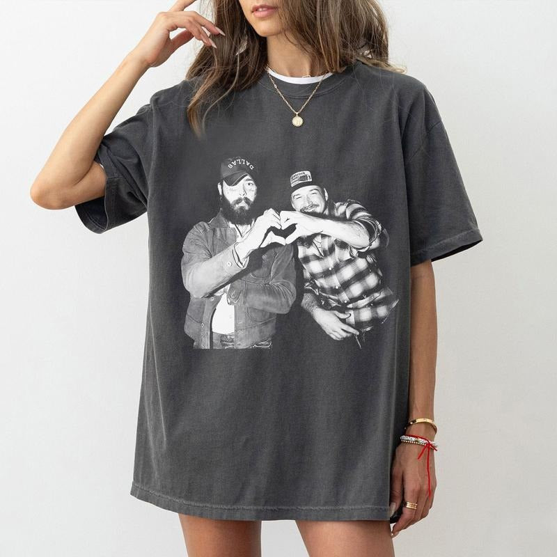 I Had Some Help shirt, Posty Wallen shirt, It takes two to break a heart in two shirt, Country Music shirt