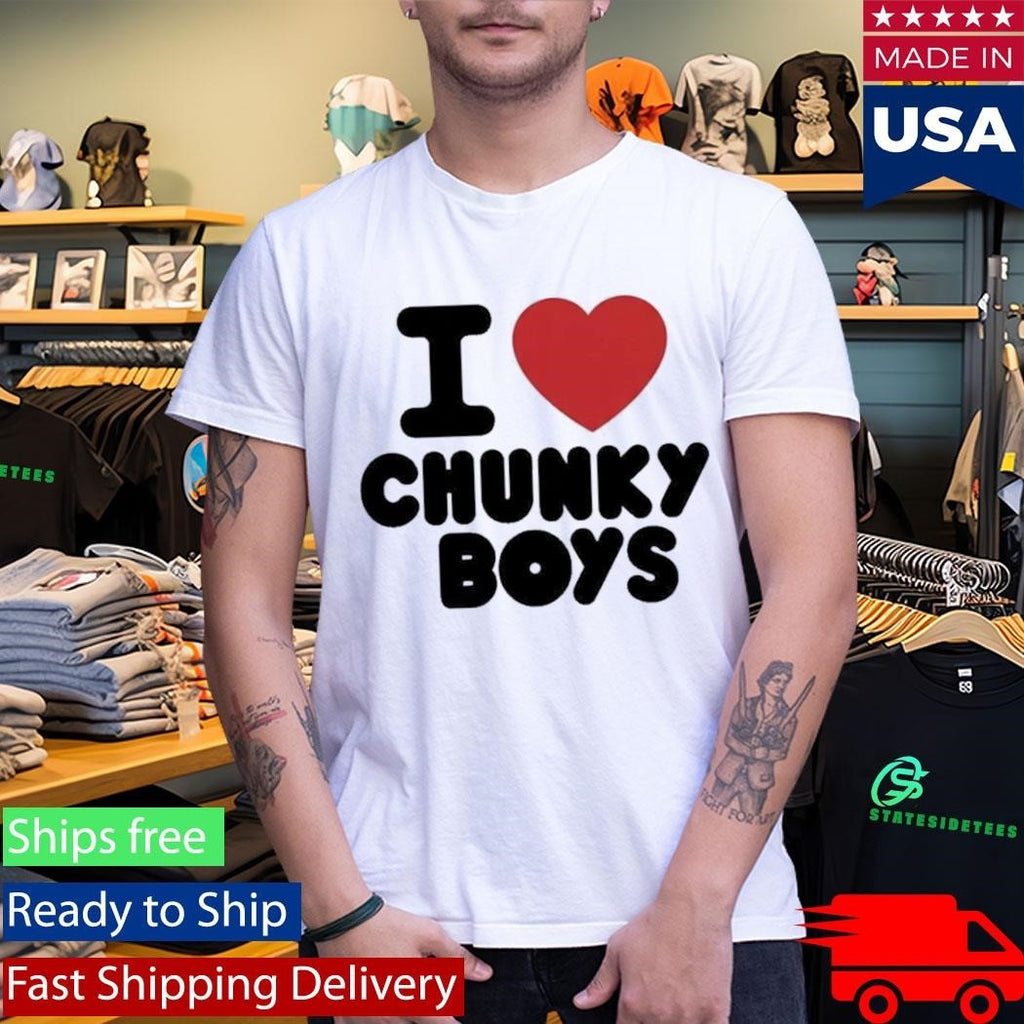 I Heart Chunky Boys Shirt