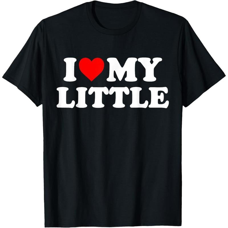 I Heart My Little Love Matching Little Big Sorority T-Shirt made in usa Hoodie, Sweatshirt | DripVista.com